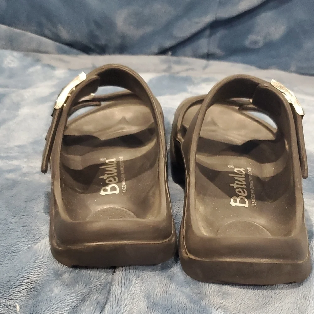 Birkenstock Betula PU Classic Black Sandals